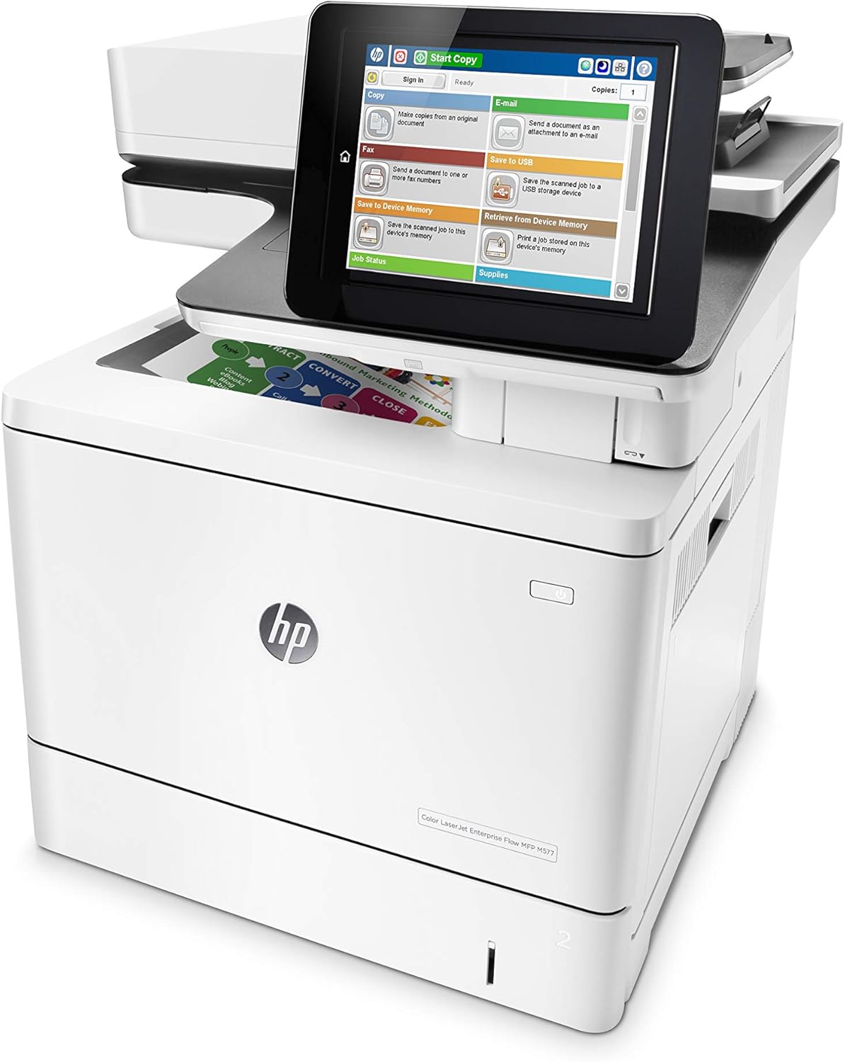 HP Color LaserJet Enterprise Flow Multifunction Printer M577c (B5L54A)