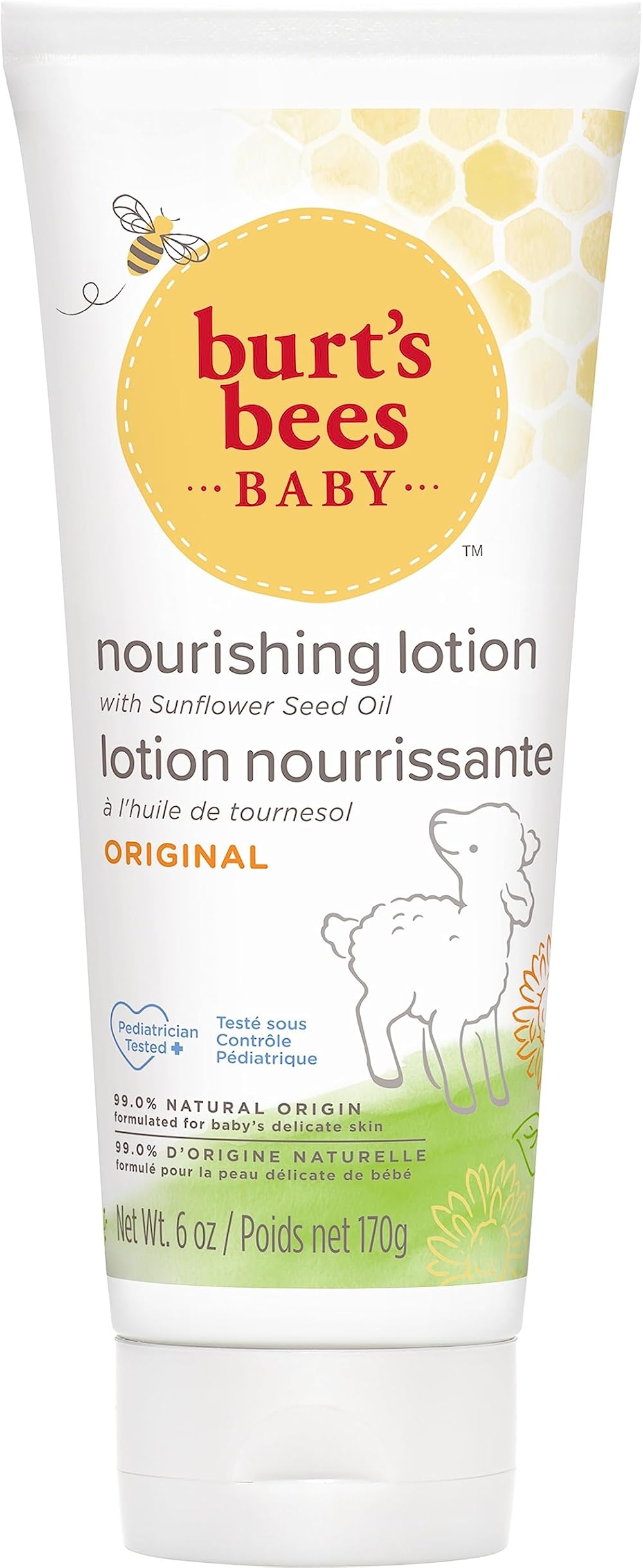Burt's Bees Baby Lotion Nourishing Moisturiser 170 g Ultra-Gentle