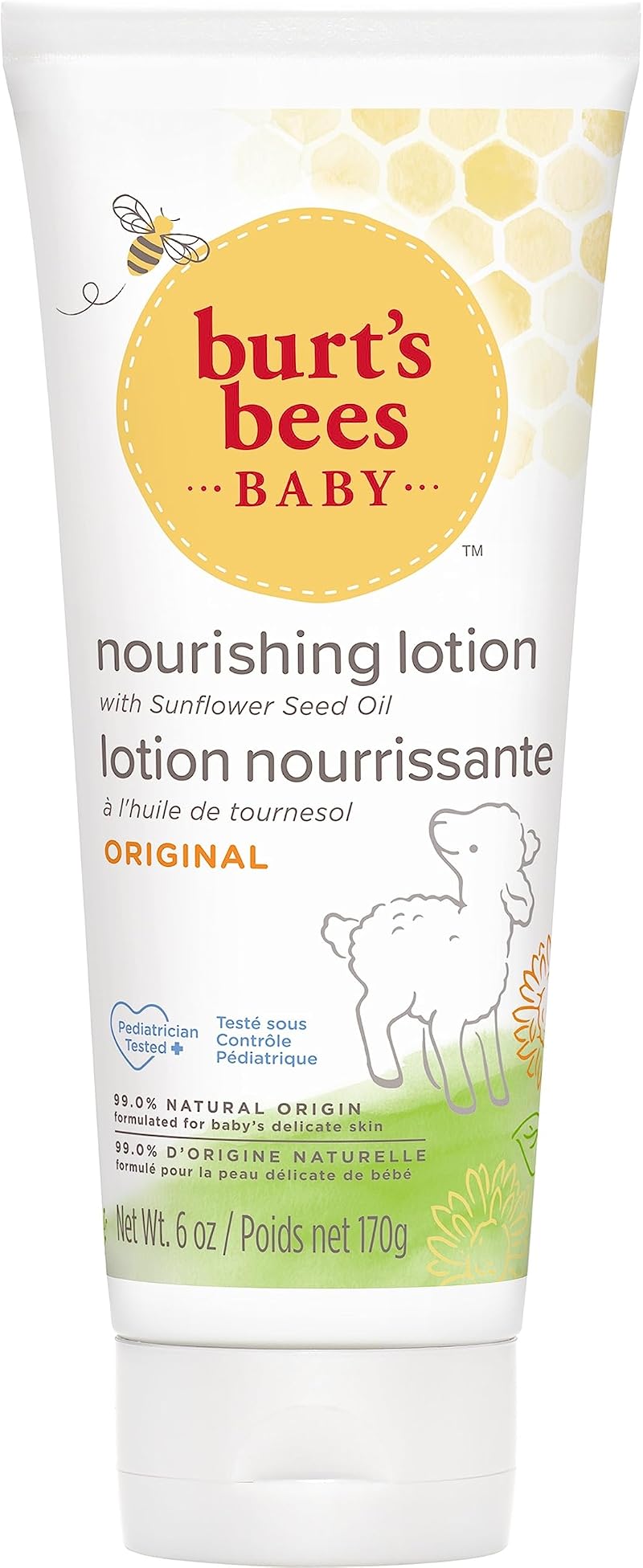 Burt's Bees Baby Lotion Nourishing Moisturiser 170 g Ultra-Gentle