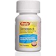 SENEXON-S TAB DOCUSATE SODIUM-50 MG Orange 100 TABLETS UPC 305364086012 by RUGBY LABORATORIES