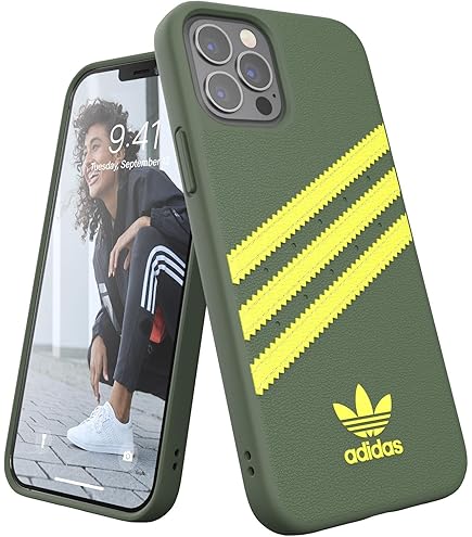 adidas アイホンケース adidas Originals SAMBA BookCase for iPhone 14／Black×White
