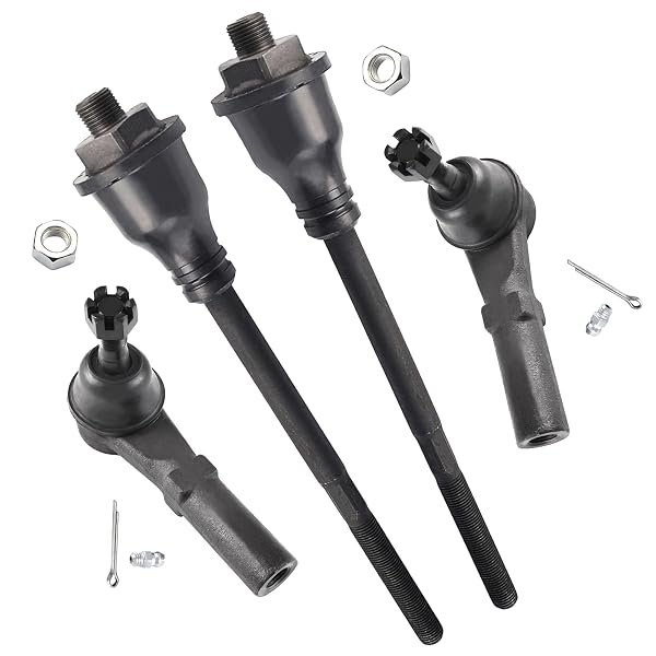 ASUPRICOS 4PCS FRONT STEERING KIT TIE ROD END...