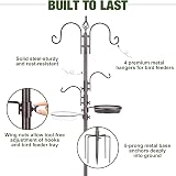 Urban Deco Bird Feeding Station Kit with Metal Suet Feeder and Water Bowl view 7