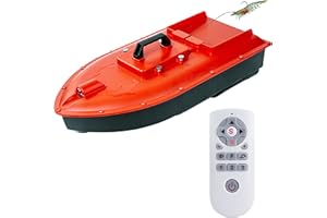 JABOBOAT Jabo Dolphin High Speed RC Saltwater Fishing Surfer Bait Boat for Beach Fishing with Waterproof Hull, GPS Auto Return (Dolphin)