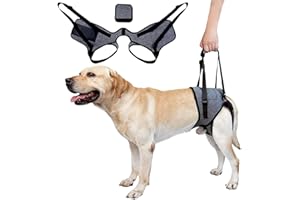 Tiagoboo Dog Sling for Large Dogs Hind Leg Support Dog Lift Harness Adjustable Durable Rear Lift Support Harness for Weak Bac