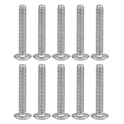 MroMax 10Pcs M4 x 25mm Truss Head Phillips Machine