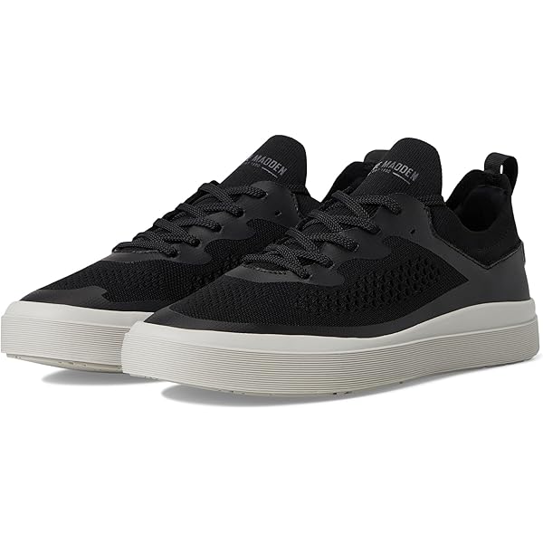 Amazon.com | Steve Madden Mens NEREO Fashion Sneaker, Black, 7.5