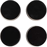 Isolate It: Sorbothane Vibration Isolation Circular Disc Pad 0.5" Thick 1.5" Dia. 70 Duro with 3M PSA - 4 Pack