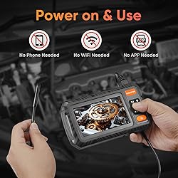 Endoscope Camera with Light and Photo Video