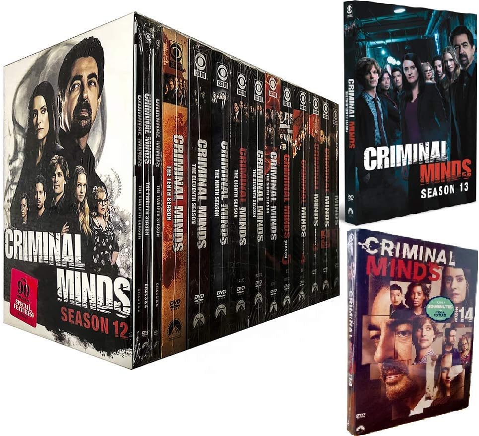 Criminal Minds Complete Series Seasons 114 DVD (78Disc Bundle Collection) Amazon.ca Movies