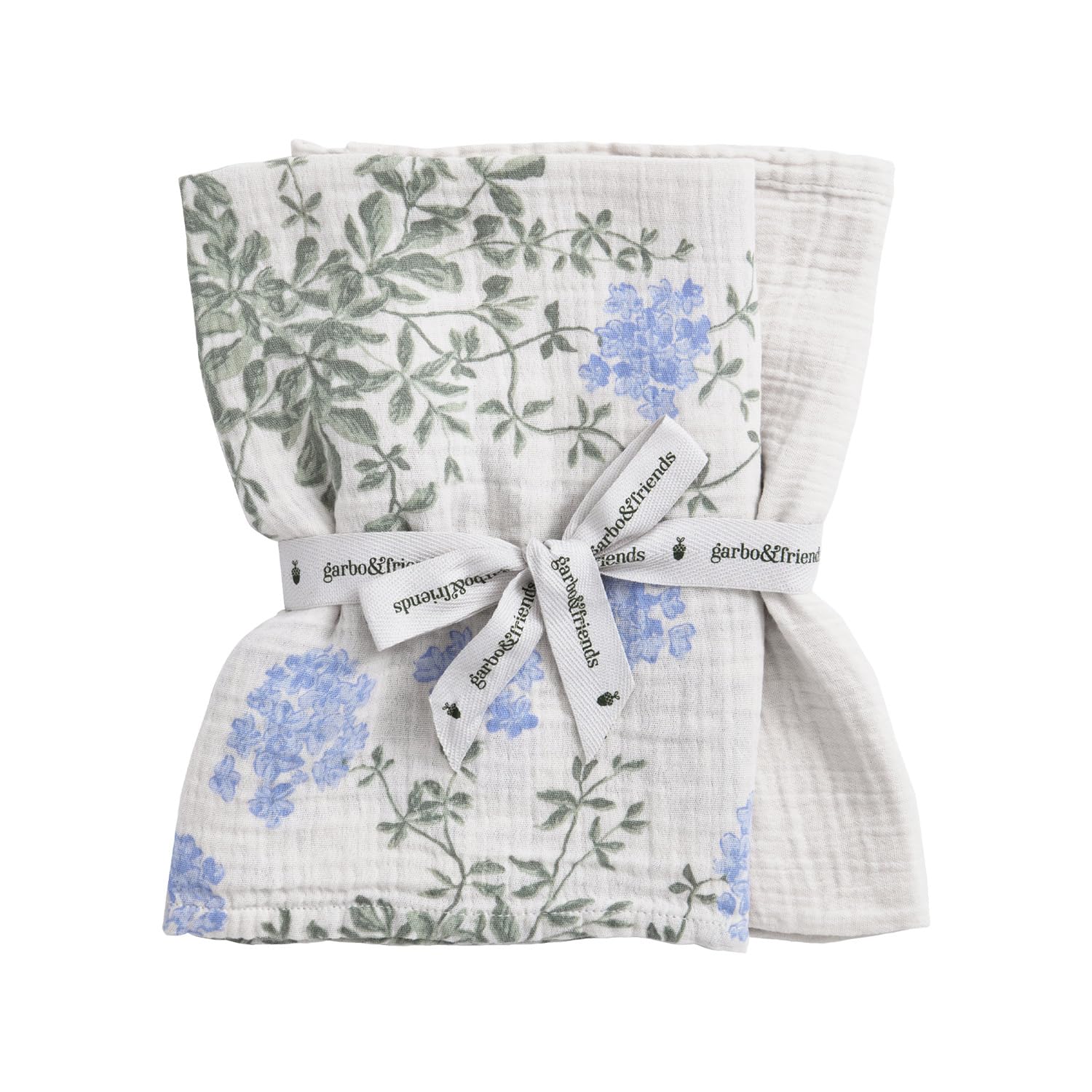 garbo＆friends ガルボアンドフレンズ おくるみ ブランケット モスリン スモール ベビー 赤ちゃん 2点セット MUSLIN BLANKET SMALL 2PCS Plumbago(4400)商品画像