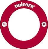Unicorn Dartboard Backboard Surround Striker Lightweight EVA Plastic Red view 1