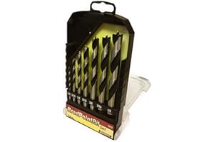 Milescraft 1812 Drill Bit Set, Brad Point, 7-Piece (Imperial)
