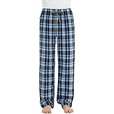 HiddenValor Boys Long Pajama Pants Lightweight Woven Cotton Bottom Lounge Pants with Pockets