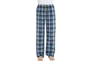 HiddenValor Boys Long Pajama Pants Lightweight Woven Cotton Bottom Lounge Pants with Pockets
