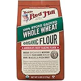 Bob's Red Mill, Organic Flour, Whole Wheat, 5 lb