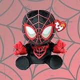 TY Miles Morales Spiderman Beanie Babies Licensed Plush Toy view 2