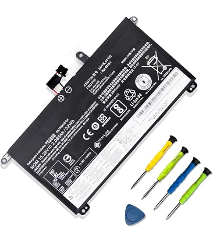 Amazon.com: SUNNEAR 45N1750 45N1751 Laptop Battery Replacement for