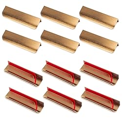 SiLnmLih 6 Pack Adhesive Edge Finger Tab Pull Self