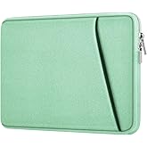 Askuko Laptop Case 14 inch, Shockproof Protective Computer Cover, Durable Carrying Bag Laptop Sleeve Compatible with 14"" MacBook Air/Pro HP Asus Lenovo Notebook, Light Blue