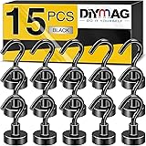 DIYMAG Magnetic Hooks, 30Lbs Strong Heavy Duty