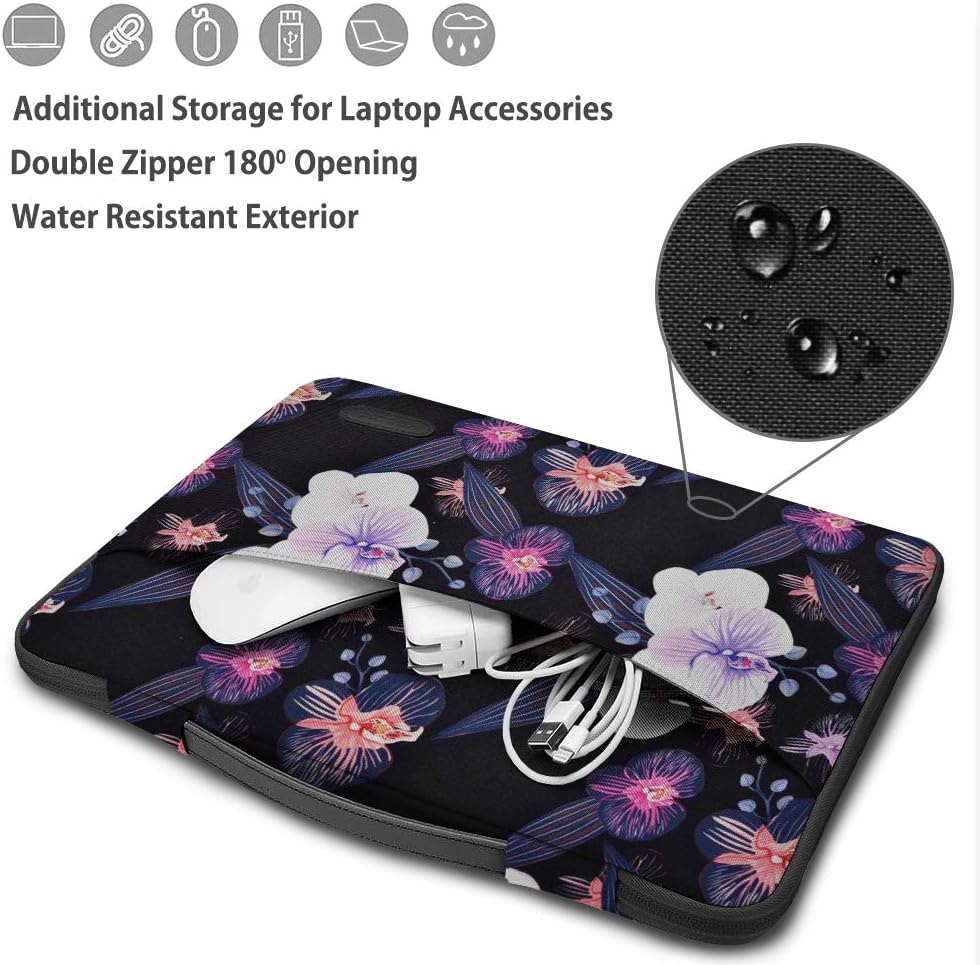 Laptop Sleeve 13.3" Case Briefcase Compatible with MacBook Pro 14 inch 2021 M1 Pro/M1 Max A2442 and All Model of 13.3 Inch MacBook Air/Pro - Image 5