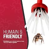 KEPLIN Foldable Spider Catcher 45cm-81cm Long Reach Red view 5
