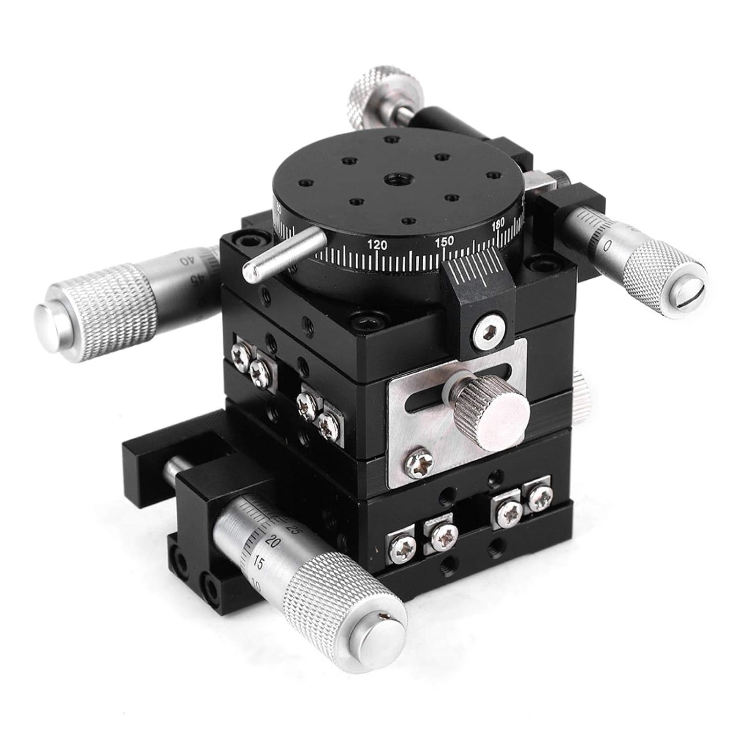 Manual Differential Head Sliding Table Linear Stage for Precision