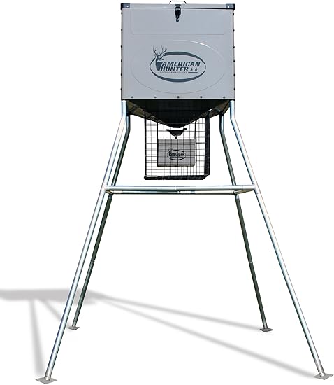 Amazon Com American Hunter 440 Lb Knock Down Feeder Sports