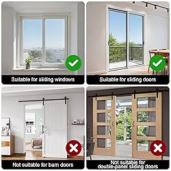 AceMining Sliding Door Security Bar,Heavy Duty