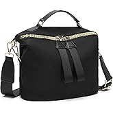 GuirCygne Women's Crossbody Bag - Soft Cloth Shoulder Bag, Lightweight Waterproof Purse, Stylish Slash-Proof Casual Bag