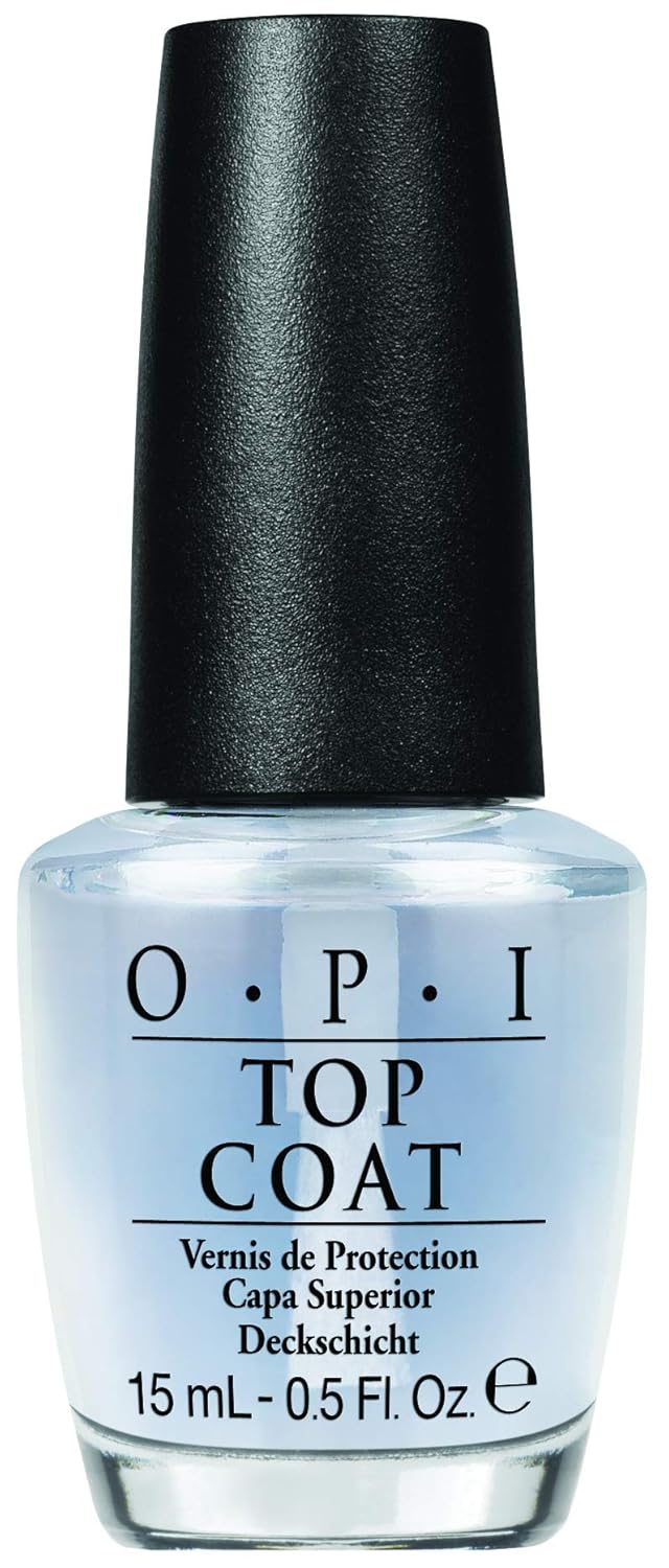 OPI Nail Polish Top Coat, Protective High-Gloss Shine, 0.5 Fl Oz: OPI: Premium Beauty
