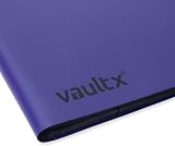 Vault X 9 Pocket Trading Card Binder 360 Standard Cards Purple Side-Loading view 4