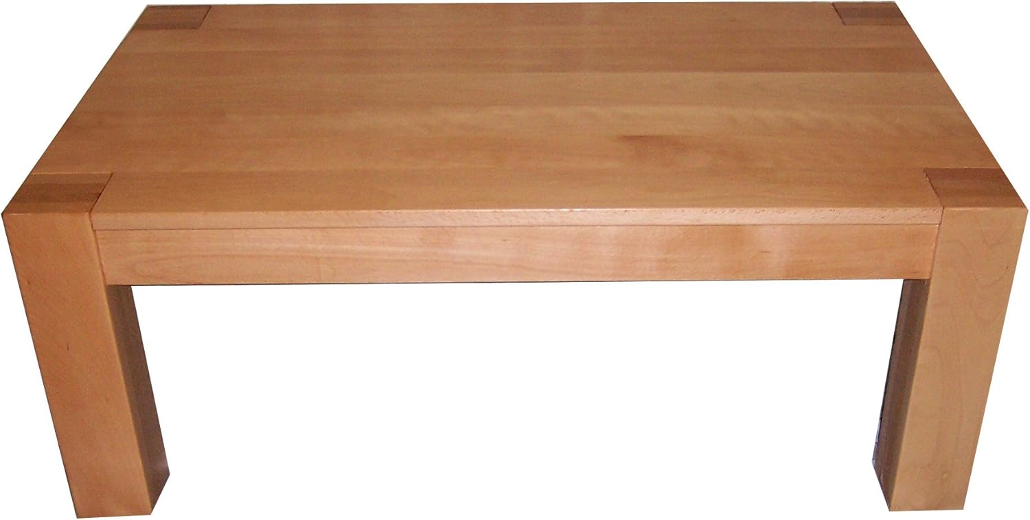 Farah Solid Beech Coffee Table Dimensions 115 X 75 X 55 Cm High Made To Measure Amazon Co Uk Kitchen Home