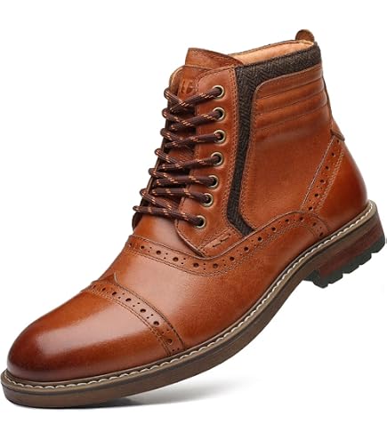 Amazon.com | Arkbird Mens Dress Boots, Genuine Leather  display picture 3