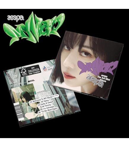 Amazon.com: aespa Whiplash 5th Mini Album (BEAT Ver - Karina Ver