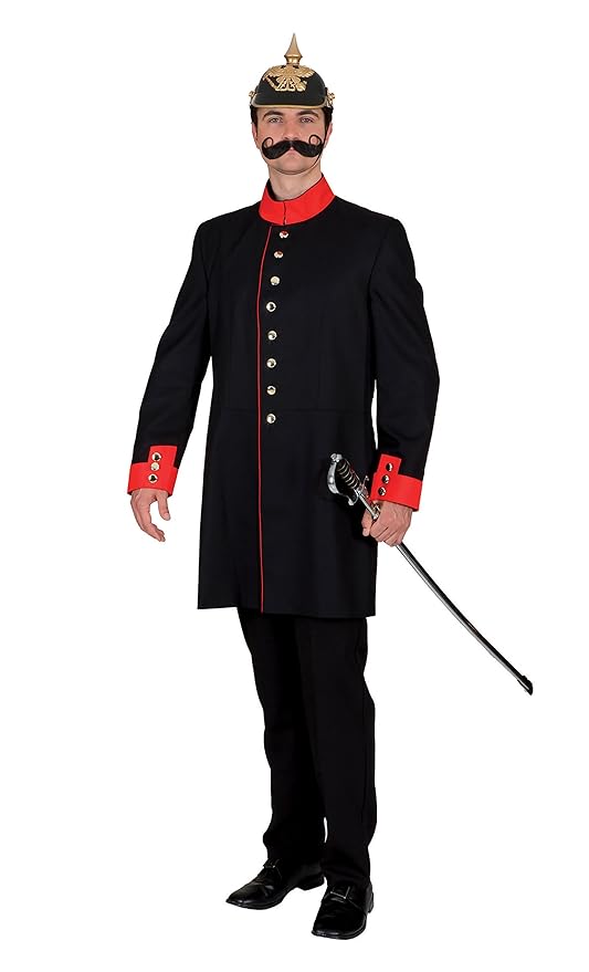 German World War 1 Outfit Costume WWI Fancy Dress Cosplay Jacket