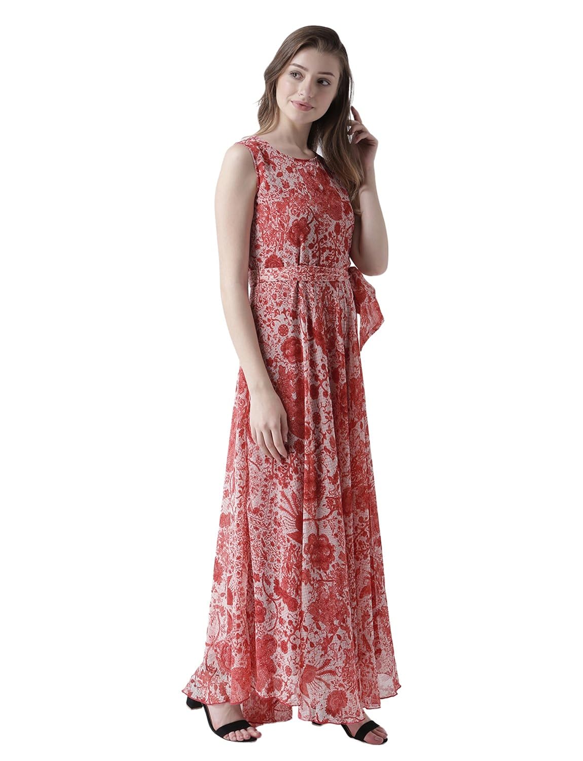 msfq women's a-line maxi dress