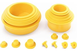 AutoLine Pro Premium Automotive Cap Plugs Kit - 23 Piece Set