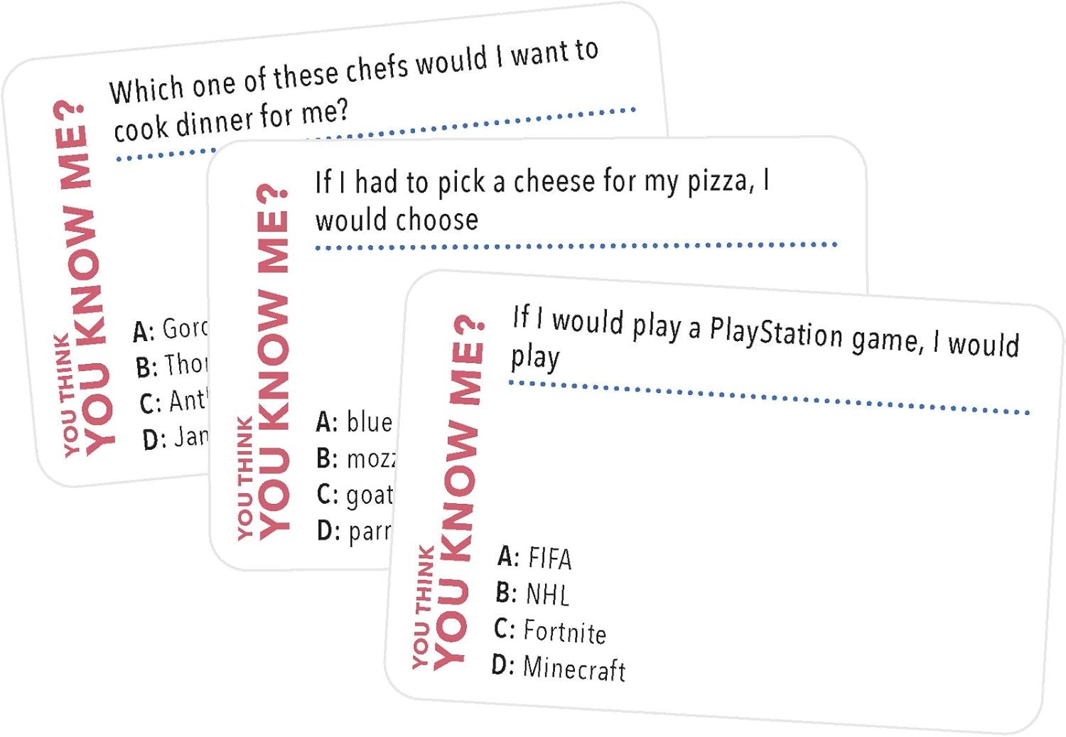 Tactic Games: Know Me, Know You? - Card Game - Party, Self-Discovery - Ages 18+, Pink - Image 3