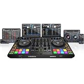 Reloop Mixon 8 Pro 4-Channel DJ Controller, Black