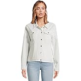 Time and Tru Women's Long-Sleeve Button-Front Denim Jacket