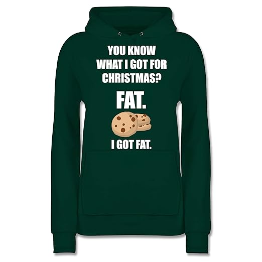 Weihnachten & Silvester - I got Fat for Christmas - Damen Hoodie