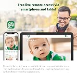 LeapFrog Scout 1080p Baby Monitor with 360° Pan Tilt Night Vision WiFi view 9