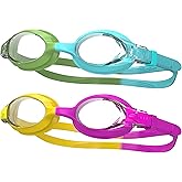 findway Kids Swim Goggles, Kids Swimming Goggles Anti-fog No Leaking Girls Boys for Age 3-12
