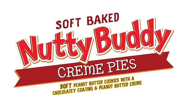 LITTLE DEBBIE NUTTY BUDDY CREME PIE BIG PACK, 16.9 OZ BOX