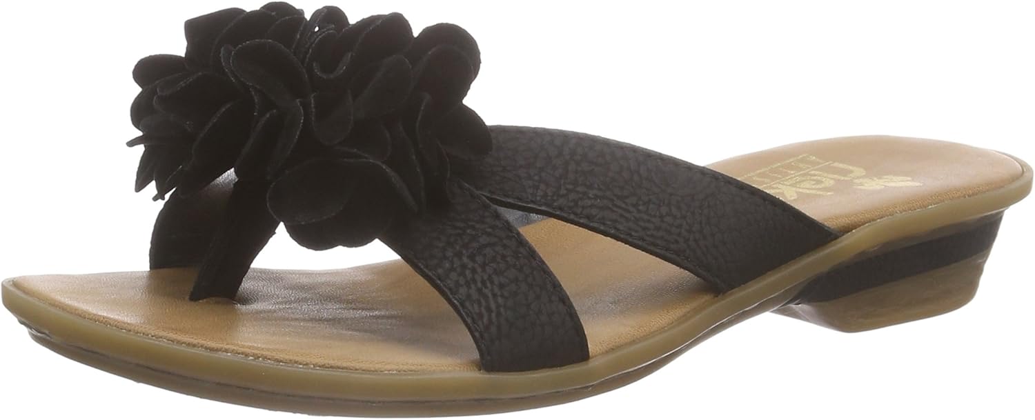 rieker women's flip flops