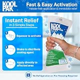 Koolpak 20 x Instant Ice Packs 12x29cm - Quick Activation, Single Use, 40 Min view 5