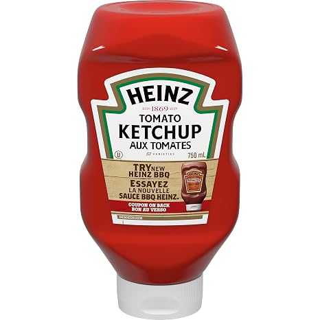 Heinz 750ml tomato ketchup, stay clean cap (057000013165)