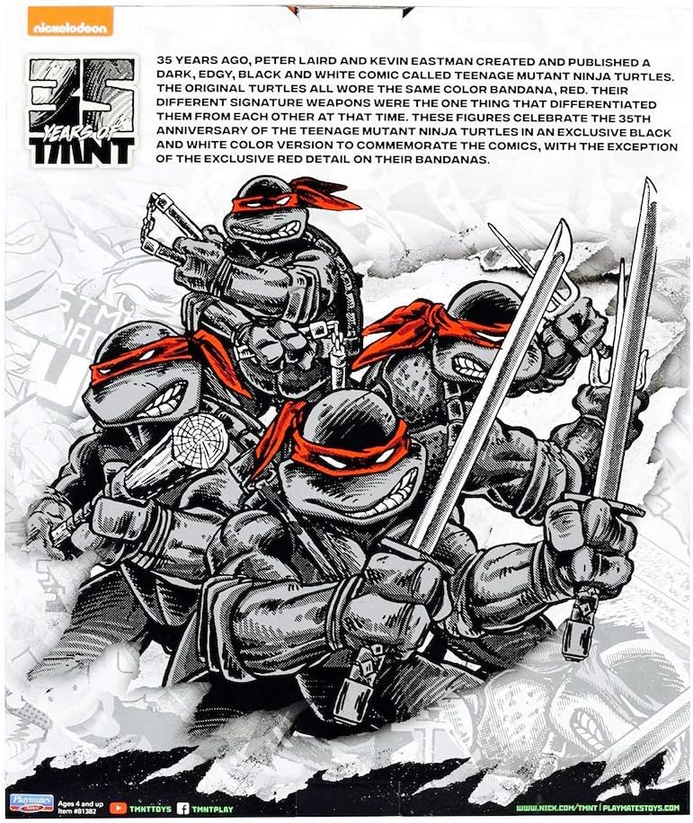 tmnt 35th anniversary figures